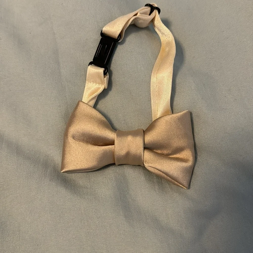 Champagne Clip-on Bow Toe